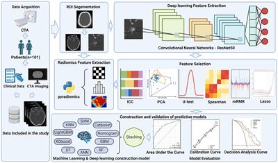 Deep learning and machine learning predictive models for neurological function after interventional embolization of intracranial aneurysms